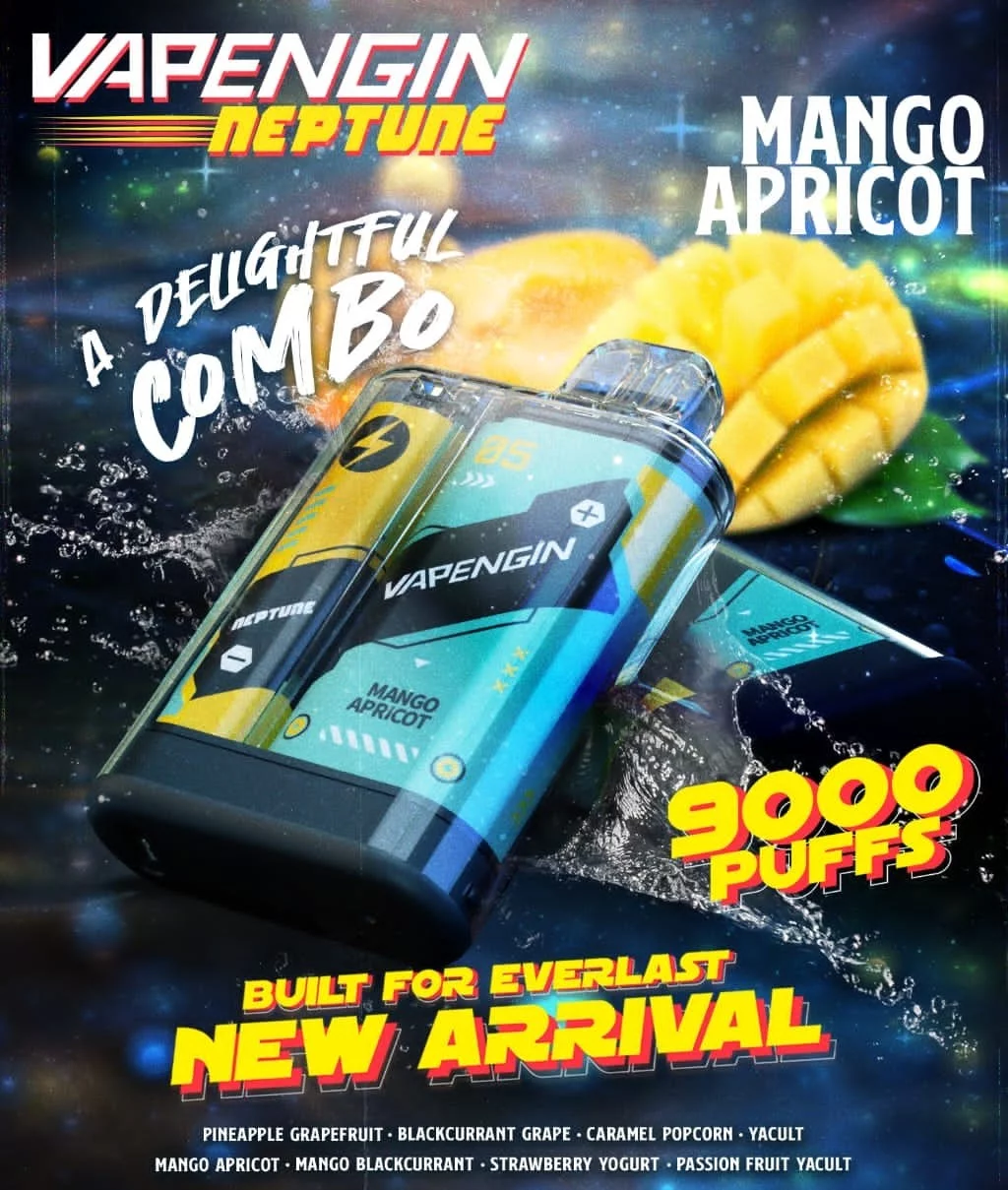 VAPENGIN NEPTUNE 9000 RECHARGEABLE DISPOSABLE