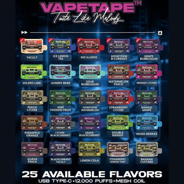 VAPETAPE 12000 | VAPETAPE 12k Puff